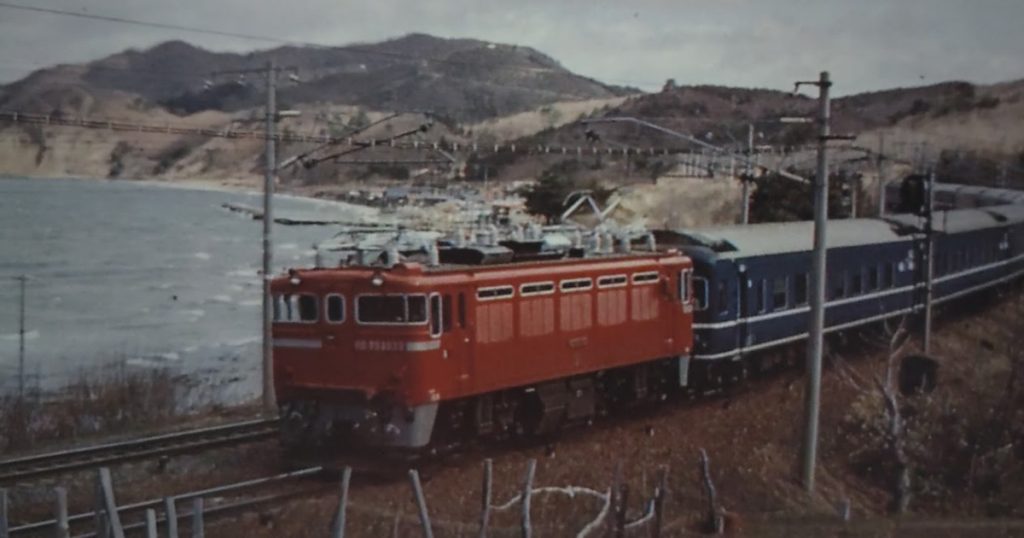 山形県近くを走る寝台列車
